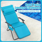 Wenqik 2 Pcs Outdoor Chaise Lounge Cushion - Image 6