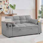 hansones 65'' 3-in-1 Folding Convertible Sofa Bed, Queen Size Pullout Sofa - Image 3
