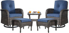 Belord Small Conversation Sets Patio Funiture by Belord