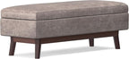 SIMPLIHOME Owen Rectangular Storage Ottoman - Image 7