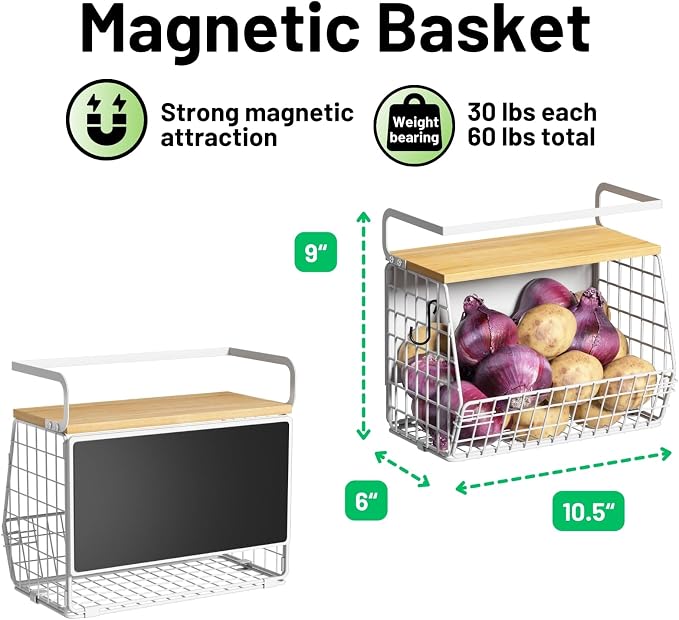 Ofiray-home Magnetic Shelf for Fridge - Image 5