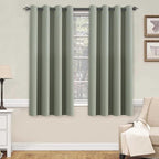 H.VERSAILTEX Blackout Room Darkening Thermal Insulated Grommet Window Curtain by HVERSAILTEX
