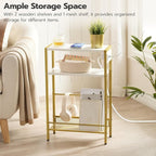 HOOBRO Small Narrow Side Table - Image 4