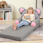 MOMCAYWEX Kids Sofa, Sherpa Couch - Image 6