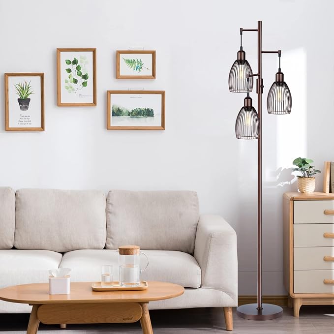 Torondo Dimmable Floor Lamp, Industrial Floor Lamps - Image 7