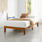 Mellow Naturalista Classic 12 Inch Solid Wood Platform Bed by MELLOW