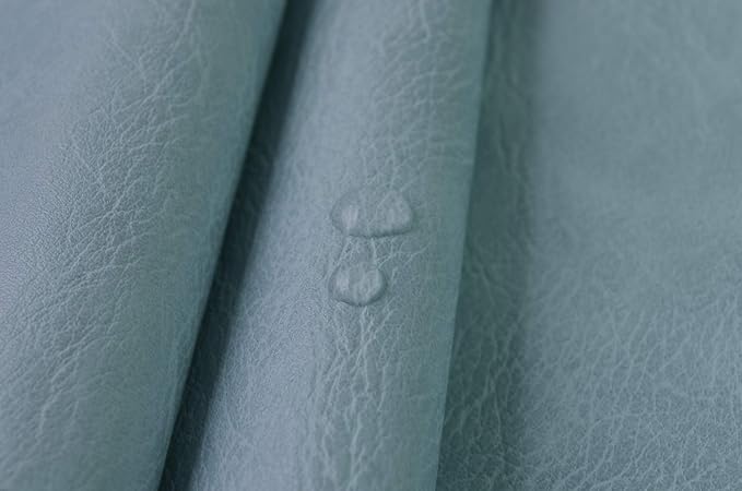 Wento Thick 3 Yard Faux Leather Fabric Soft Skin Grain PU Leather Fabric - Image 5
