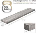 Sorbus Floating Shelves for Wall - Image 3