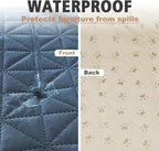 Ameritex Sofa Cover Waterproof for Seats Couch Cover for Dogs Pet Couch Cover - Image 2