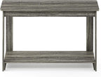 Furinno BEGINNING TV Stand, 2-Tier Rectangular Entertainment Center - Image 5