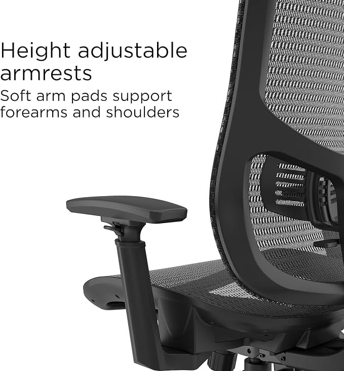 STAPLES Kroy Ergonomic Task Chair, Lumbar Support, Adjustable Height - Image 5
