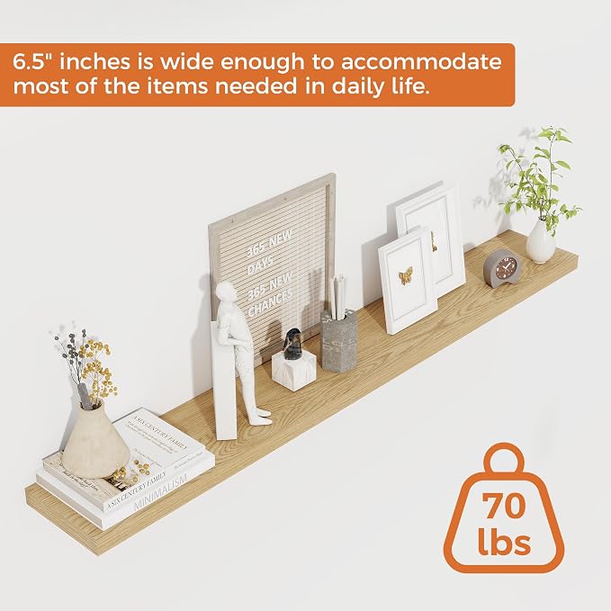 Fun Memories 48 Inch Floating Shelves - Image 5