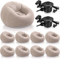 Realspring 6 9 12 Pcs Inflatable Bean Bag Chairs by Realspring
