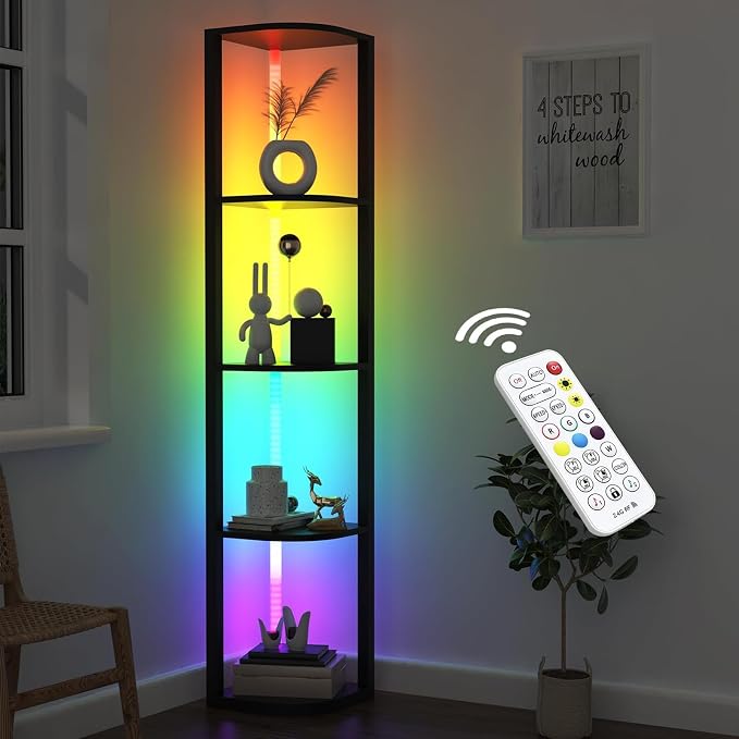 ROJASOP 5 Tiers Corner Shelf by ROJASOP