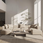Acanva Luxury Modular Sectional Living Room Sofa Set, Modern Minimalist Style by acanva