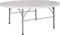 Flash Furniture Stonewall 6' Round Plastic Folding Event Table by FlashFurniture