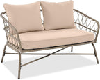 VilroCaz Bohemia-Inspired 4-Person Outdoor Seating Group - Image 7