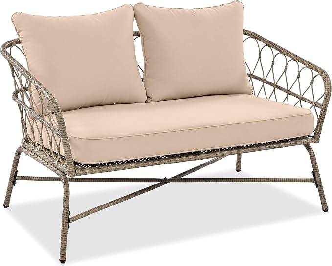 VilroCaz Bohemia-Inspired 4-Person Outdoor Seating Group - Image 7