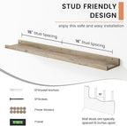 FLYJOE Floating Picture Ledge Shelves - Image 5