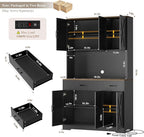 HOSTACK 71" Pantry Cabinet - Image 3