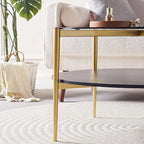 LumFurn Round Coffee Table for Living Room, Mid-Century Modern Design, D30 x H17 - Image 8