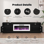 Lemberi Fireplace tv Stand - Image 6