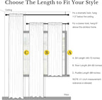 NICETOWN Window Treatment Thermal Insulated Rod Pocket Room Darkening - Image 7