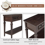 Harper & Bright Designs TREXM Classic Retro Style Console Table - Image 6