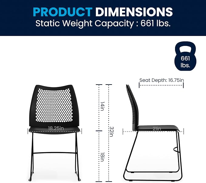 Flash Furniture Hercules Series Contoured Lobby Chairs - Image 3