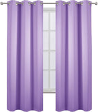 Blackout Curtains 42 x 84 inch/Lavender Curtains Set of 2 Panels/Thermal - Image 2