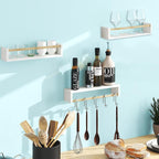 Fixwal Nursery Bookshelves, 16.5 Inch Floating Shelves - Image 5