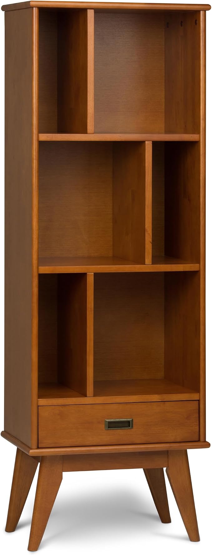 SIMPLIHOME Draper 22 inch Mid-Century Modern 6 Cubbie Bookcase - Image 6