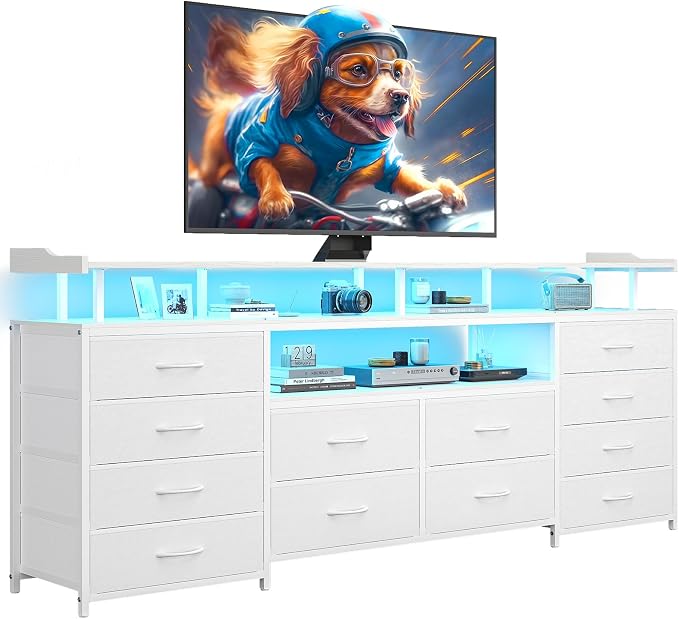 BTHFST 12 Drawers TV Stand Dresser by BTHFST