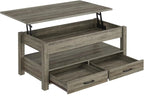 Rolanstar Coffee Table, 47.2" Lift Top Coffee Table - Image 8