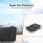 Mrrihand Patio Furniture Set Cover Waterproof, Outdoor Sectional Sofa Set Cover - Image 8