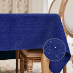 BALCONY & FALCON Rectangle Tablecloth Washable Wrinkle Resistant and Water by BALCONYFALCON