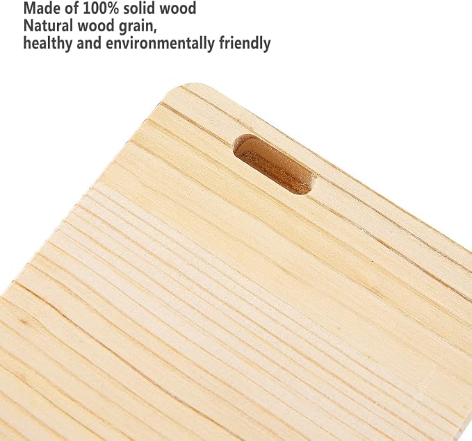AZSKY Nursery Book Shelves 24 Inch Rustic Natural Wood Floating Shelves - Image 7