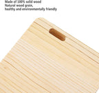 AZSKY Nursery Book Shelves 24 Inch Rustic Natural Wood Floating Shelves - Image 7