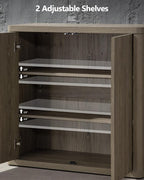 SICOTAS Buffet Cabinet with Storage 103.8" Sideboard Accent Modern Credenza - Image 5