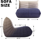 Bean Bag Chair, Fireside Chair Bean Bag Sofa Large Bean Bag Chair - Image 2