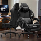 GTPLAYER Gaming Chair with Pocket Spring Cushion, Leather Office Chair with - Image 2