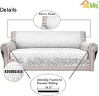 Easy-Going Chair Sofa Slipcover Reversible Sofa Cover Water Resistant Couch - Image 3
