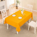 BALCONY & FALCON Rectangle Tablecloth Washable Wrinkle Resistant and Water - Image 5
