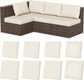 8Pcs Outdoor Cushion Covers, Stretch Patio Furniture Couch Chair Slipcovers | by VORSHAPE