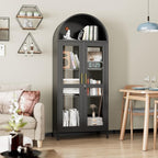 VEXPOR 73" Tall Arched Display Cabinet - Image 9
