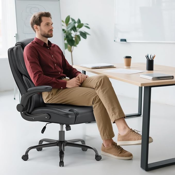 AnyGod Executive Office Chair, Comfy Ergonomic Computer Desk Chairs - Image 2