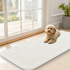 OLANLY Dog Door Mat for Muddy Paws 47x20, Super Absorbent Chenille Mud Mat | by OLANLY