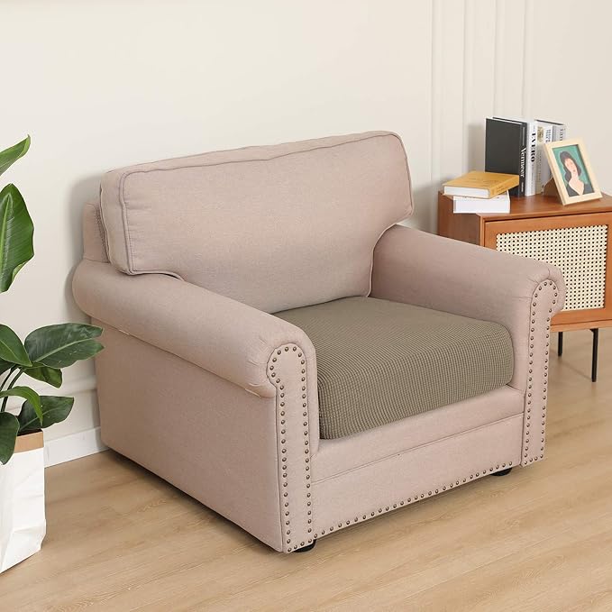 Easy-Going Stretch 1 Piece Chair Couch Cushion Cover - Image 2