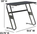 Flash Furniture Fisher Gaming Desk - Image 3