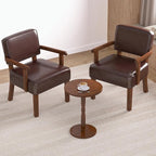 FAGAGA Accent Chair, PU Leather Living Room Chairs Oversize - Image 3